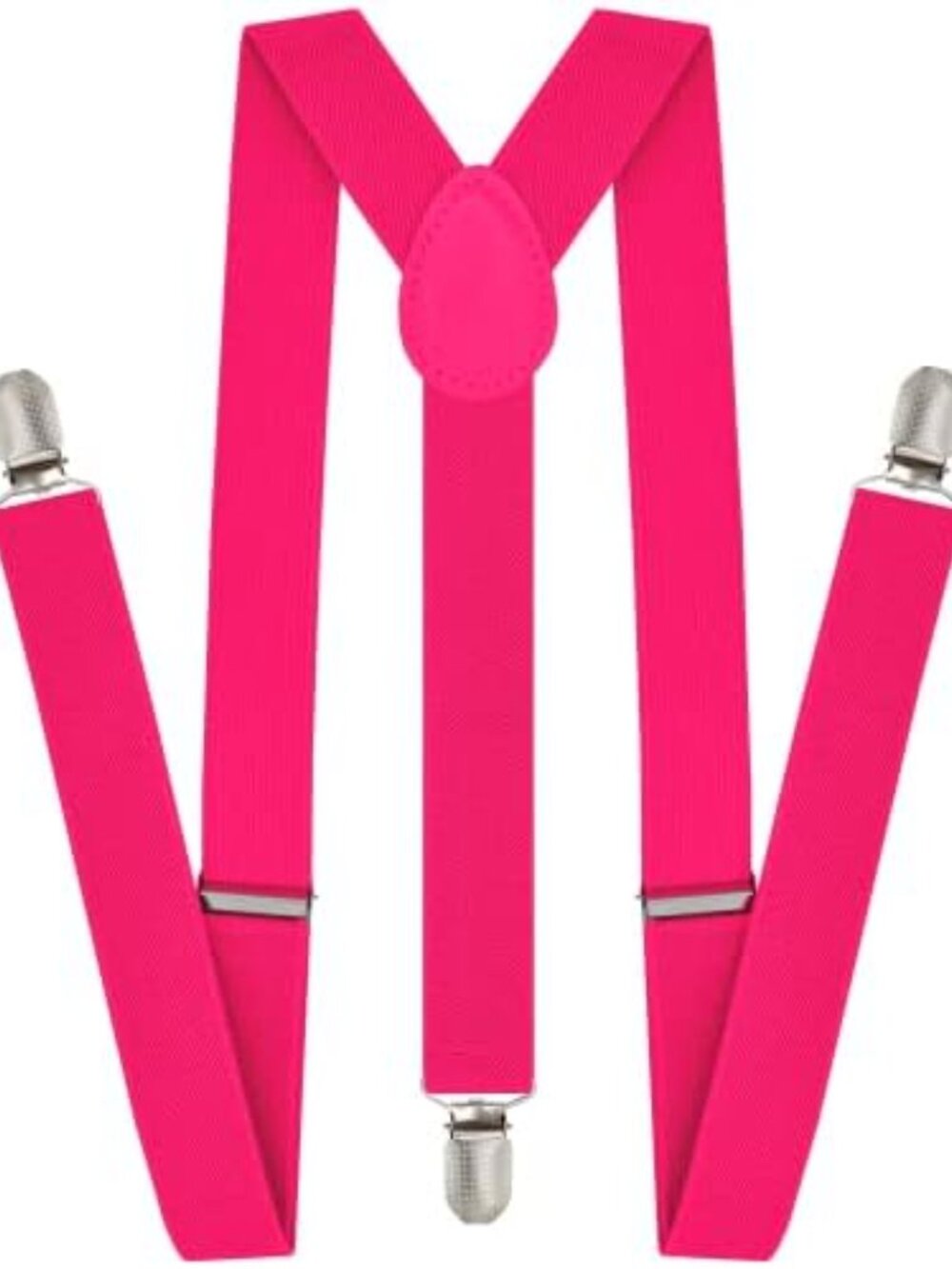 Mens's HotPink Suspenders for wedding accessories